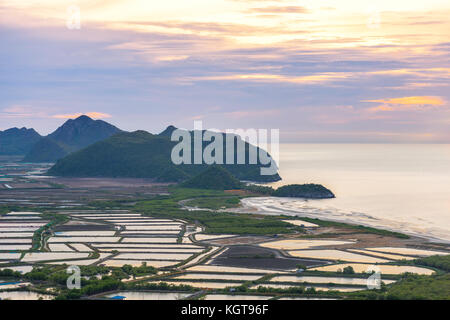 Point de vue de Khao dang, sam roi yod national park près de hua hin, Thaïlande Banque D'Images