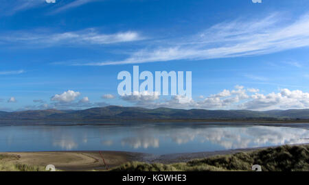 Plage d'Aberdyfi (Aberdovey), Gwynedd Banque D'Images