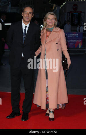 The BFI LFF American Airlines Gala UK première de «The Shape of Water» à l'Odeon Leicester Square - arrivées avec : Alexandre Desplat où : Londres, Royaume-Uni quand : 10 Oct 2017 crédit : Mario Mitsis/WENN.com Banque D'Images