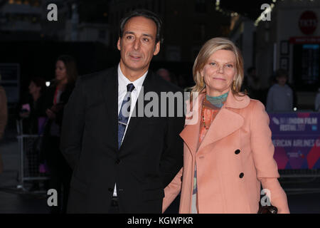 The BFI LFF American Airlines Gala UK première de «The Shape of Water» à l'Odeon Leicester Square - arrivées avec : Alexandre Desplat où : Londres, Royaume-Uni quand : 10 Oct 2017 crédit : Mario Mitsis/WENN.com Banque D'Images