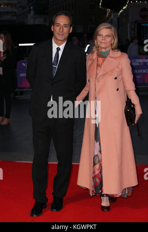 The BFI LFF American Airlines Gala UK première de «The Shape of Water» à l'Odeon Leicester Square - arrivées avec : Alexandre Desplat où : Londres, Royaume-Uni quand : 10 Oct 2017 crédit : Mario Mitsis/WENN.com Banque D'Images