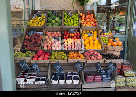 Daylesford Organic Farmshop près de Kingham, Gloucestershire, Royaume-Uni. Banque D'Images