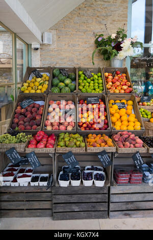 Daylesford Organic Farmshop près de Kingham, Gloucestershire, Royaume-Uni. Banque D'Images