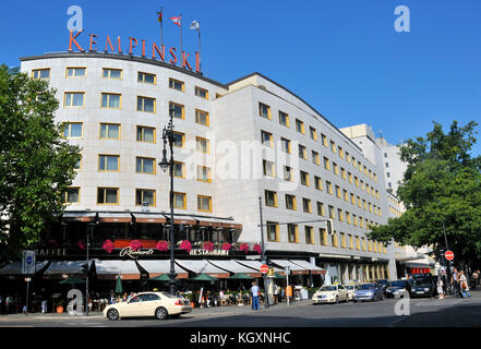 Kempinski Hotel Bristol, Kurfürstendamm, Berlin, Allemagne Banque D'Images