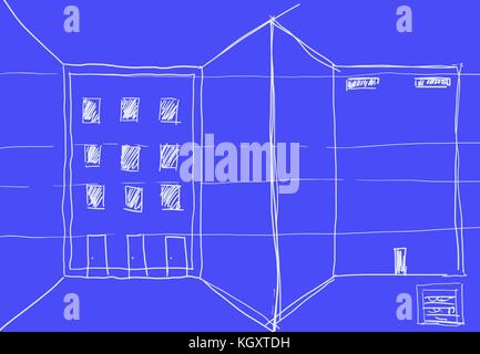 L'illustration peut être utilisée à différentes fins Banque D'Images