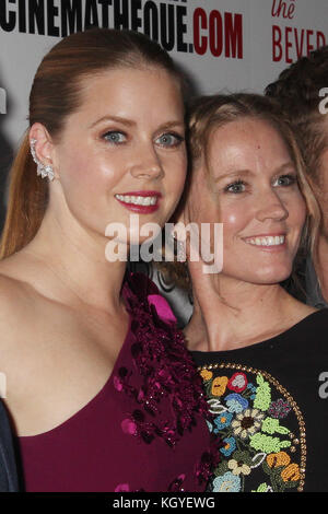 Los Angeles, USA. 10 nov, 2017. Amy Adams 11/10/2017 31e congrès annuel de l'american cinematheque award qui a eu lieu au Beverly Hilton à Beverly Hills, ca photo par izumi hasegawa/hollywoodnewswire.co crédit : hollywood news wire inc./Alamy live news Banque D'Images