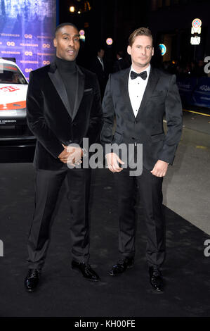 Simon webbe, lee ryan de bleu assister à la 19e gq men of the year awards 2017 au Komische Oper, le 9 novembre 2017 à Berlin, Allemagne. Banque D'Images