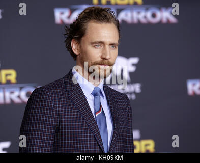 Les célébrités assister à 'thor : ragnarok' film en première mondiale au El Capitan Theatre à Hollywood. avec : tom hiddleston où : Los Angeles, California, UNITED STATES Quand : 11 oct 2017 Crédit : Brian à/wenn.com Banque D'Images