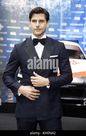 Berlin, Allemagne. 9 novembre 2017. Johannes Huebl assiste au 19e GQ Men of the Year Awards 2017 au Komische Oper le 9 novembre 2017 à Berlin, en Allemagne. | Verwendung weltweit crédit : dpa/Alamy Live News Banque D'Images