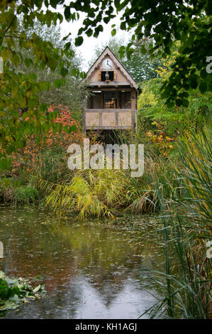 Westonbury Mill, Pembridge, Herefordshire avec les propriétaires et Sally Richard Pim. Banque D'Images