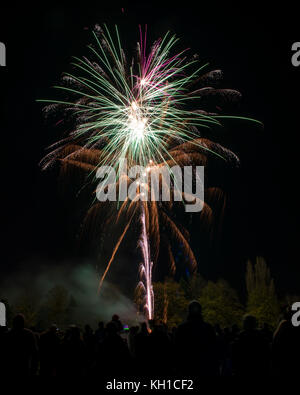 D'artifice, Milton Keynes, UK Banque D'Images