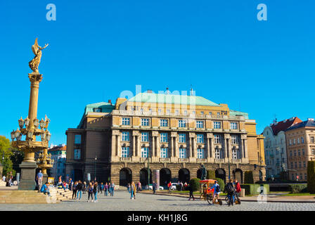 Faculté de Philosophie de l'Université Charles, Jana Palacha namesti, Prague, République Tchèque Banque D'Images