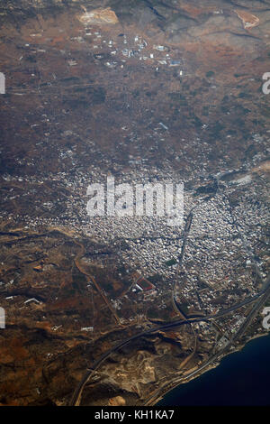 Mégara photo aérienne Banque D'Images