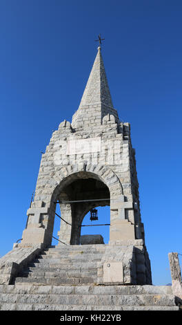 Tonezza del Cimone, vi, italie - 3 janvier 2017 : ossuaire monument mémorial aux soldats italiens qui sont morts dans la première guerre mondiale appelée ossario del Cimone Banque D'Images