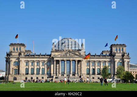 Le palais du Reichstag, Berlin, Allemagne Banque D'Images