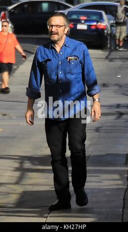 Renée Zellweger et Mark Maron arrivent pour leurs apparitions sur Jimmy Kimmel Live ! Avec la participation des artistes : Mark Maron où : Hollywood, California, États-Unis quand : 11 Oct 2017 crédit : WENN.com Banque D'Images