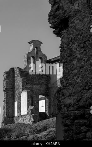 Ruines d'une église à Livourne, Toscane - Italie Banque D'Images