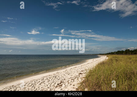 Les plages de la côte du golfe d'Émeraude, Gulf County, Floride Banque D'Images