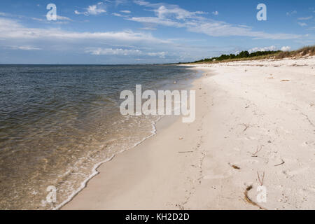 Les plages de la côte du golfe d'Émeraude, Gulf County, Floride Banque D'Images