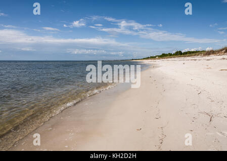 Les plages de la côte du golfe d'Émeraude, Gulf County, Floride Banque D'Images