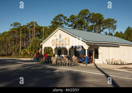 Indian Pass Raw Bar à Port Saint Joe, en Floride Banque D'Images