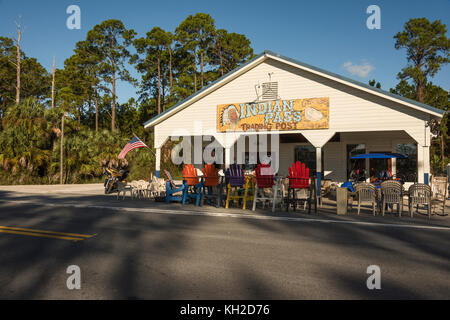 Indian Pass Raw Bar à Port Saint Joe, en Floride Banque D'Images