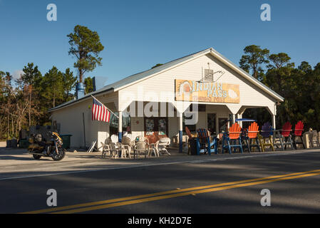 Indian Pass Raw Bar à Port Saint Joe, en Floride Banque D'Images