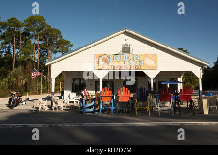 Indian Pass Raw Bar à Port Saint Joe, en Floride Banque D'Images