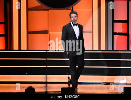 BEVERLY HILLS, CA. 10 novembre 2017 : Chris Messina à l'American Cinematheque Award Show 2017 au Beverly Hilton Hotel photo : Sarah Stewart Banque D'Images