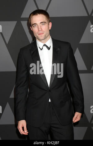 Hollywood, CA - 11 NOVEMBRE : Robert Pattinson à la AMPAS 9ème Annual Governor Awards à la salle Dolby Ballroom à Hollywood, Californie, le 11 novembre 2017. Crédit: David Edwards/Mediapunch Banque D'Images