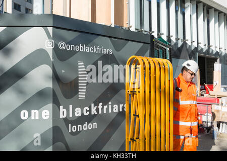 Un Blackfriars, le vase, le plus récent gratte-ciel à Southwark, Londres, UK Banque D'Images