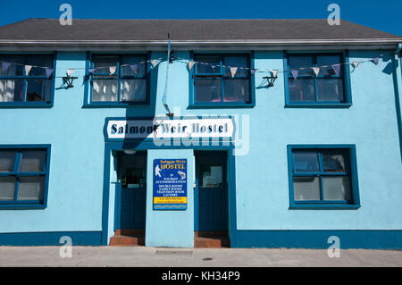 Salmon Weir Hostel, Galway, comté de Galway, Irlande Banque D'Images