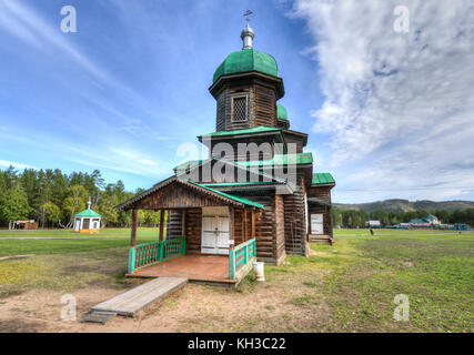 Une vieille église russe croyant à Ulan-ude. Banque D'Images