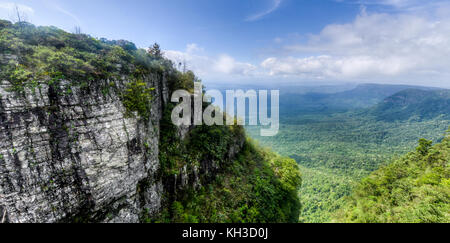 Vue panoramique à partir de la fenêtre de Dieu - blyde river canyon - Mpumalanga - Afrique du Sud Banque D'Images