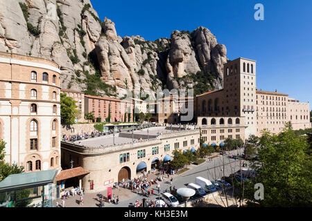 Le monastère de Montserrat, en Catalogne, Espagne Banque D'Images