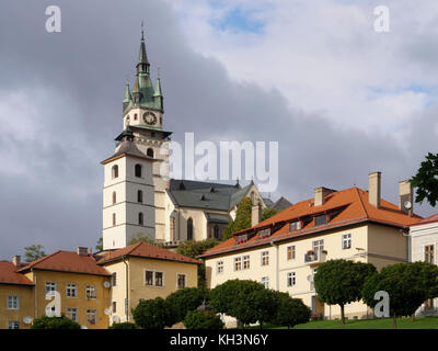 Eglise gothique Sainte Catherine, Kremnica, Banskobystricky kraj, Slovaquie, Europe Banque D'Images