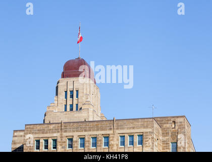 L'Immeuble Dominion Public à Halifax, Nouvelle-Écosse, Canada est un immeuble art déco. Banque D'Images