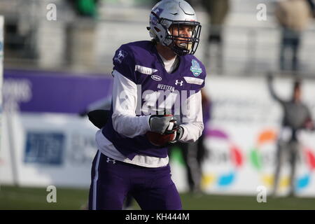 WESTERN Mustangs # 14 Brett Ellerman Banque D'Images