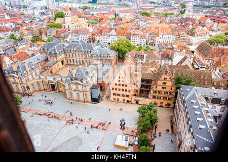 La ville de Strasbourg en France Banque D'Images