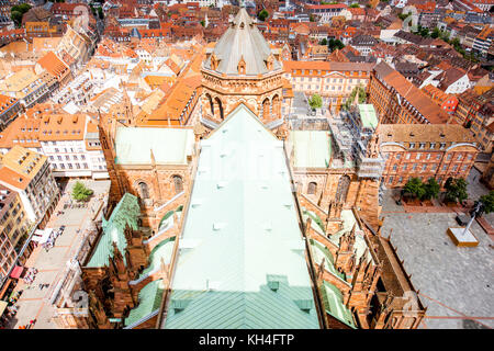 La ville de Strasbourg en France Banque D'Images