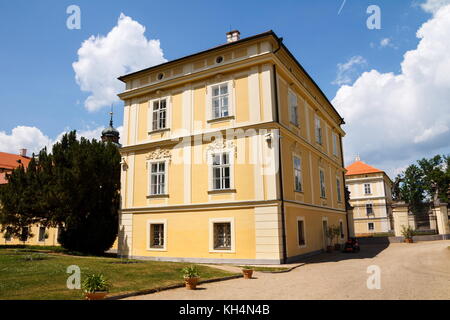 Nouveau chateau baroque-classique en Bohême horovice, République tchèque, Europe Banque D'Images