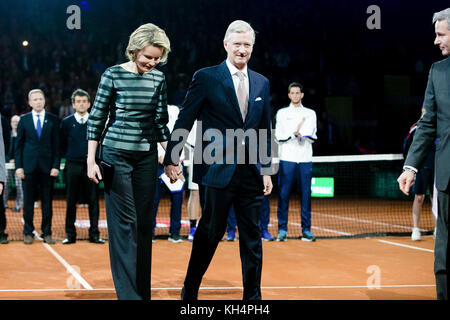 Belges Königin Mathilde d’Udekem d’Acoz Banque D'Images