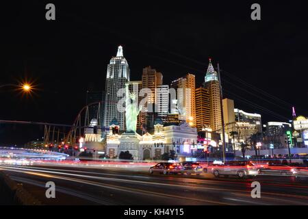 Las Vegas, Nevada - Juillet 24, 2017 : avis du new york new york hotel and casino à Las Vegas le 24 juillet 2017. Banque D'Images