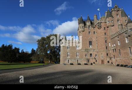 En automne château de Glamis angus scotland novembre 2017 Banque D'Images