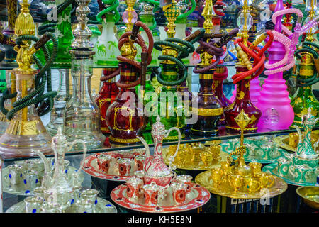 Magasin de narguilé à l'ancien souk à Dubaï Banque D'Images