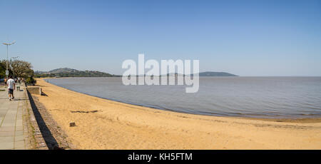 Panorama du fleuve guaiba à Ipanema, Porto Alegre, Rio Grande do Sul, Brésil Banque D'Images