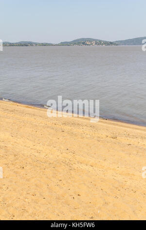 Rivière guaiba à Ipanema, Porto Alegre, Rio Grande do Sul, Brésil Banque D'Images