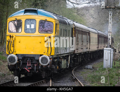 Churnet Valley Railway Banque D'Images