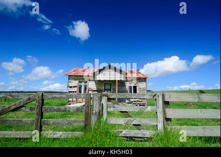 L'ancien chalet, Westcoast Northland ile du nord, Nouvelle-Zélande Banque D'Images