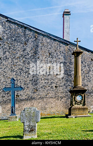 Guerre franco-prussienne : Gravelotte, Mars-la-Tour - battlefield et monuments commémoratifs ; Deutsch-französischer Krieg : Erinnerungen Banque D'Images